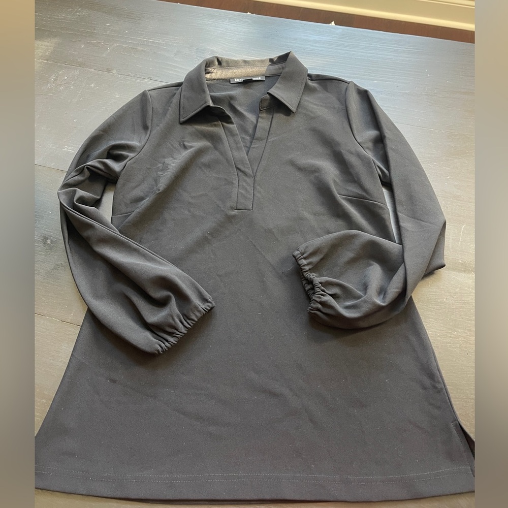 Boston Proper Classic Black dressy shirt